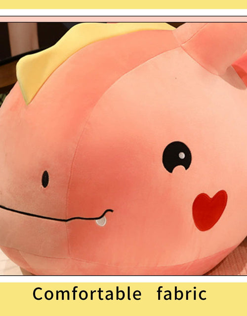 Load image into Gallery viewer, Axolotl Plush Toy Soft Stuffed Animal Dinosaur Pillow Green 47 inch
