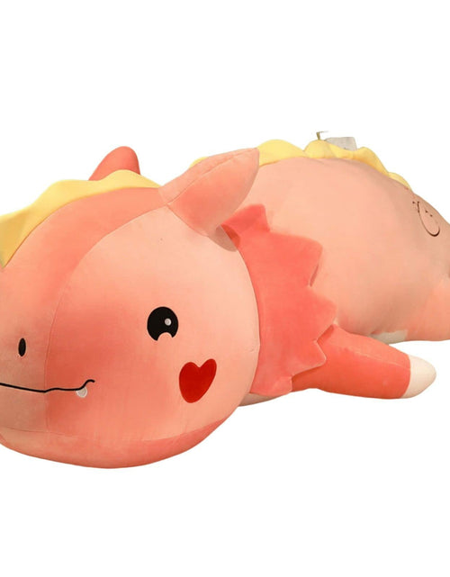 Load image into Gallery viewer, Axolotl Plush Toy Soft Stuffed Animal Dinosaur Pillow Green 47 inch
