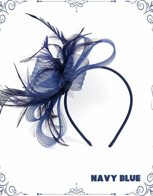 Load image into Gallery viewer, Kidukso Derby Hat Women Vintage Fascinator Headband Clip
