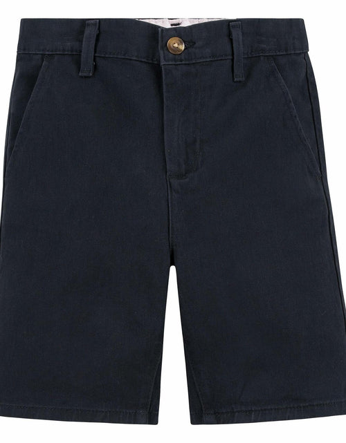 Load image into Gallery viewer, Levi Strauss Signature Girls Uniform Shorts Jet Black Size M
