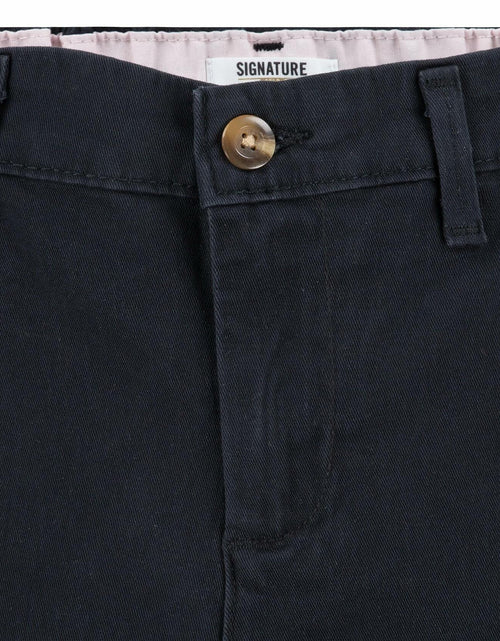 Load image into Gallery viewer, Levi Strauss Signature Girls Uniform Shorts Jet Black Size M

