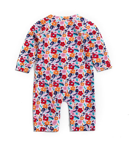 Agreeone Toddler Girls One Piece Swimsuit UPF 50+ Rashguard Ice Cream Size 3-6M