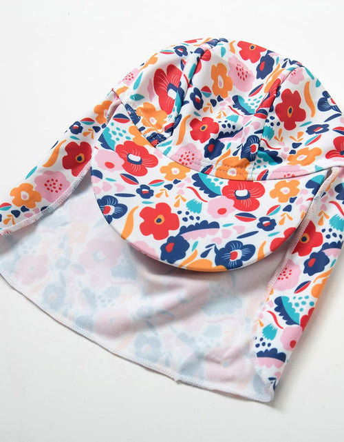 Load image into Gallery viewer, Agreeone Toddler Girls One Piece Swimsuit UPF 50+ Rashguard Ice Cream Size 3-6M
