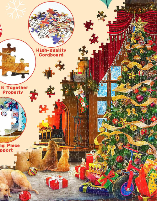 Load image into Gallery viewer, Christmas Puzzle Advent Calendar 2025 Fireplace 1008 Pieces 24 Parts
