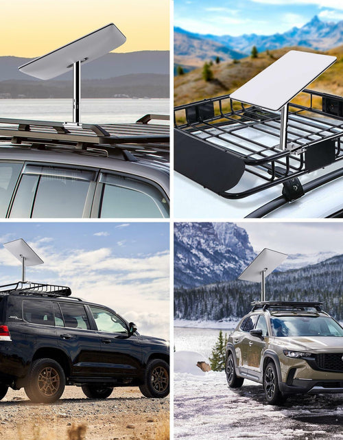Load image into Gallery viewer, Starlink Stainless Steel RV Ladder Mount Kit Adjustable Pole Mount V2
