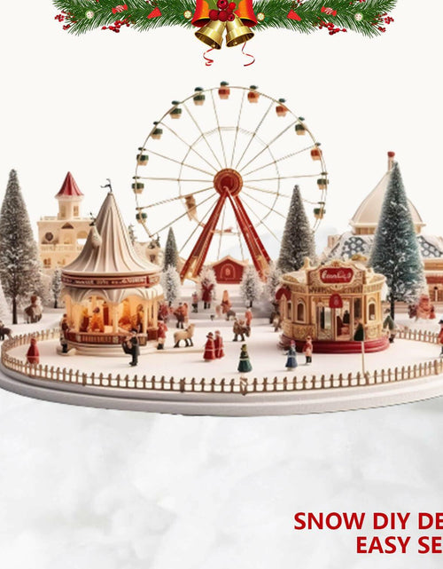 Load image into Gallery viewer, Fake Snow Christmas Décor Indoor 0.9LB Fluffy Cotton-Like White Snow
