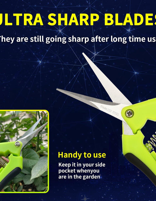 Load image into Gallery viewer, Sageky Professional Pruning Shears Ergonomic Precise Cutting Tool
