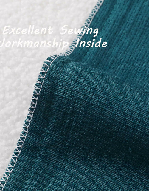 Load image into Gallery viewer, FUTEI Teal Green Decorative Throw Pillow Covers 16x16 Inch Pack of 2
