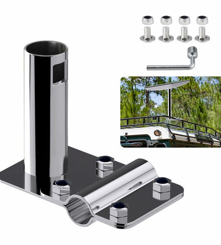 Starlink Stainless Steel RV Ladder Mount Kit Adjustable Pole Mount V2