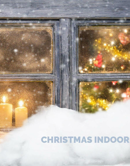 Load image into Gallery viewer, Fake Snow Christmas Décor Indoor 0.9LB Fluffy Cotton-Like White Snow
