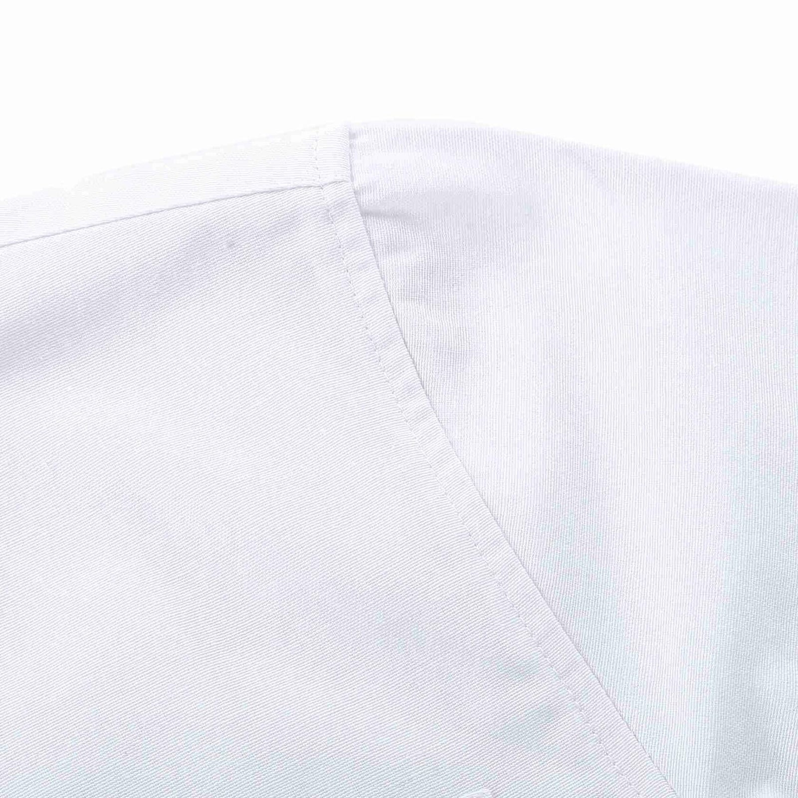 Bienzoe Boys Long Sleeve Button Down Shirt White Size 14