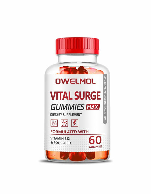 Load image into Gallery viewer, BestBy10/27 VitalSurge Male Performance Gummies MAX Strength 1050MG 60 Ct
