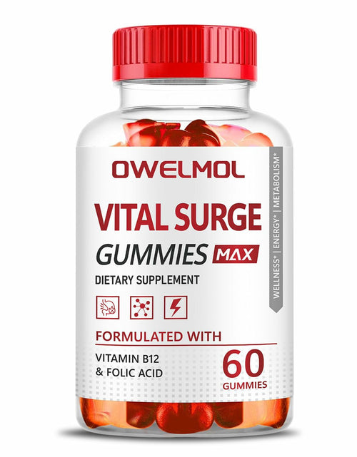 Load image into Gallery viewer, BestBy10/27 VitalSurge Male Performance Gummies MAX Strength 1050MG 60 Ct
