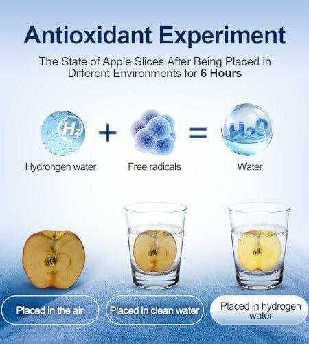 BAVAP Hydrogen Water Bottle Generator 14.1oz Smart Over 2000 ppb