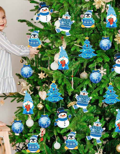Load image into Gallery viewer, Zhanmai Winter Crafts Kit DIY Ornaments Christmas Stickers 36 Sets
