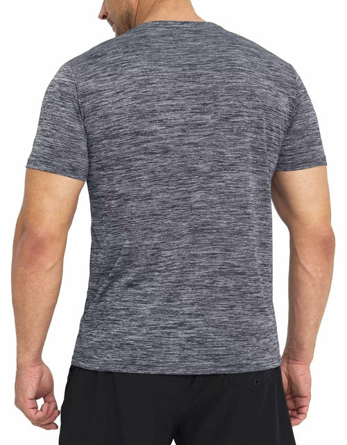 Load image into Gallery viewer, Men's Hiking Performance Fitness Workout Shirt Dark Grey Size L

