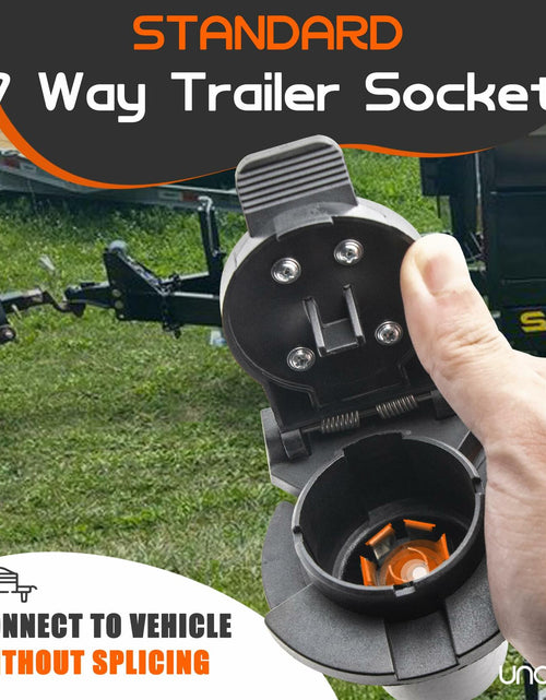 Load image into Gallery viewer, UNORME OEM Style Replacement 7-Way RV Blade Socket 7-Way Connector
