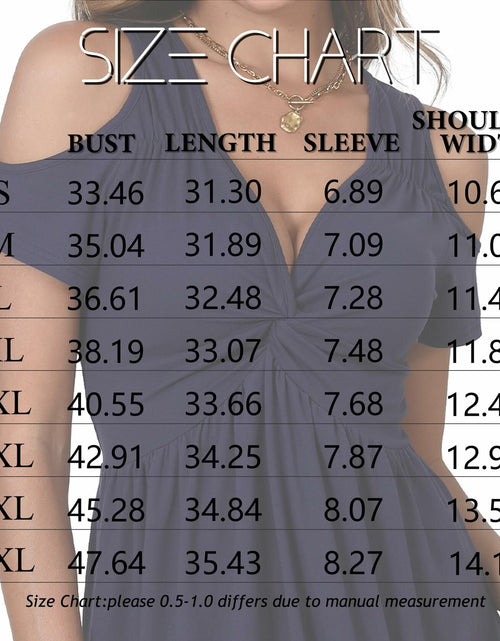 Load image into Gallery viewer, Women's Cold Shoulder Dress Deep V-Neck Knotted Sundress Wine Red

