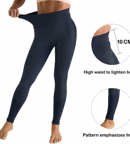 OUDOTA Workout Leggings Women High Waist Tummy Control Green Size M