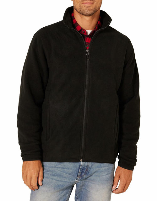 Load image into Gallery viewer, Amazon Essentials Men's Full-Zip Fleece Jacket Black Size X-Small
