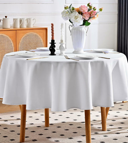 Aironment Rectangle Tablecloth Water Stain Resistant 60x120in Orange