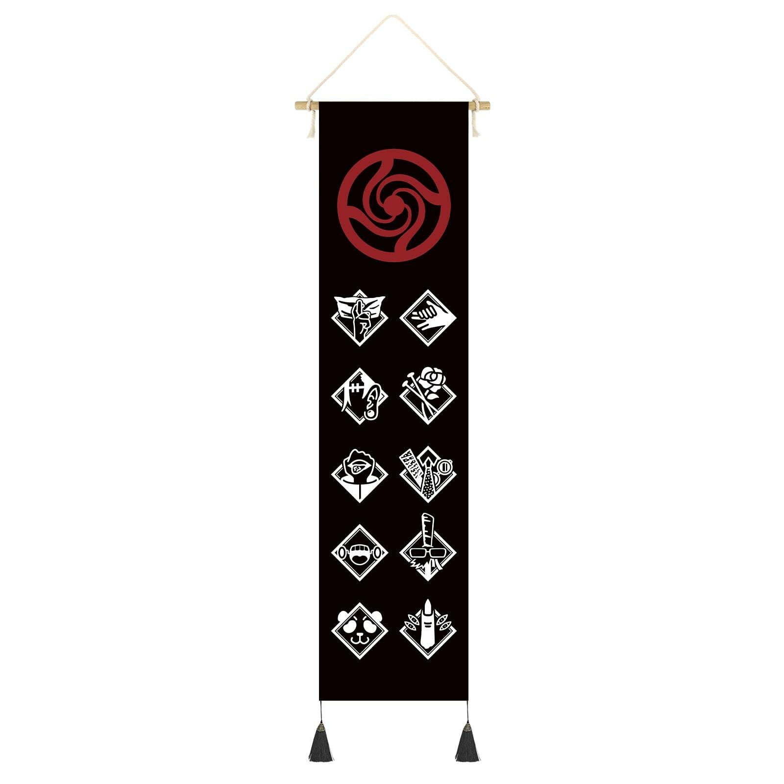 DigiTizerArt Jujutsu Kaisen Anime Wall Art Tapestry 13x56in Decor