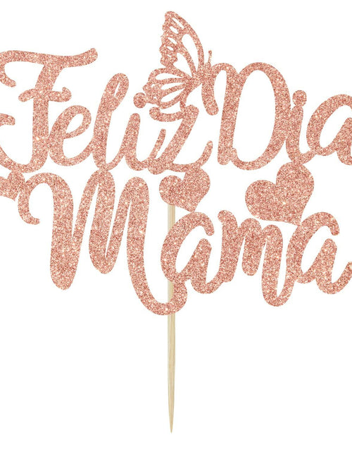 Load image into Gallery viewer, Feliz Dia Mama Cake Topper First Holy Communion Mothers Day Decor
