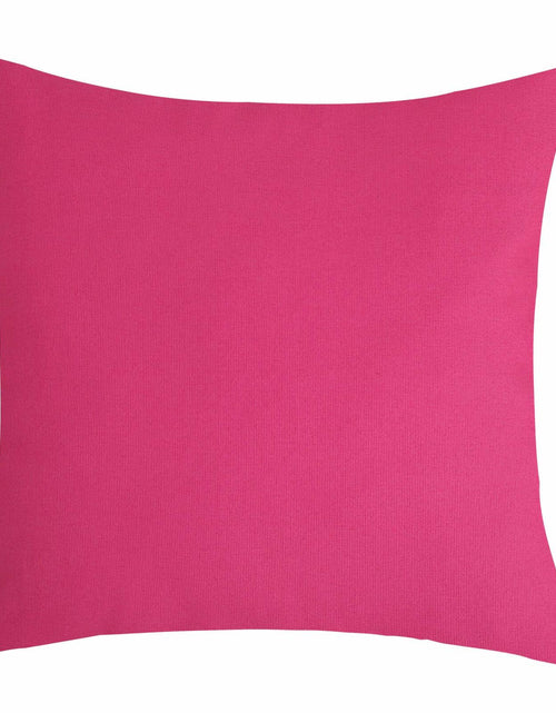 Load image into Gallery viewer, TangDepot Cotton Canvas Throw Pillow Cover 24x24 Hot Pink 1 Count
