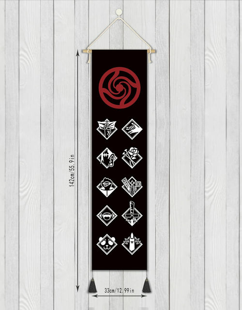 Load image into Gallery viewer, DigiTizerArt Jujutsu Kaisen Anime Wall Art Tapestry 13x56in Decor
