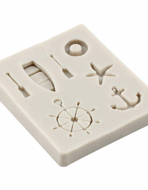 Load image into Gallery viewer, YANQINMS Silicone Rudder Anchor Sea Oar Fondant Mold for Cake Decorating
