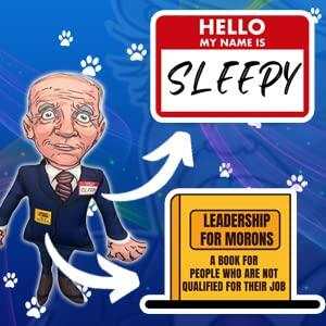 Load image into Gallery viewer, Pesky Patriot Sleepy Joe Biden Dog Toy Let’s Go Brandon 12" Durable Polyester
