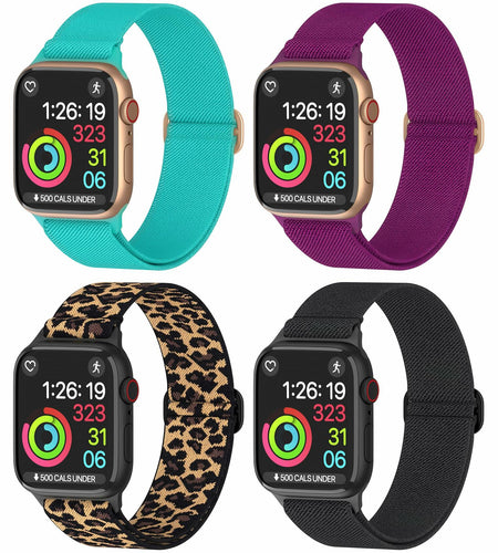 Nylon Apple Watch Bands Unisex iWatch 40mm Variety Multipack Pack A Size 40mm