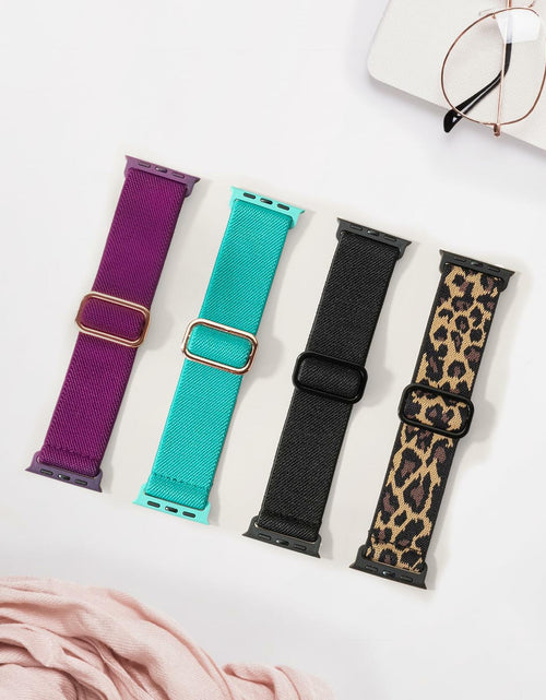 Load image into Gallery viewer, Nylon Apple Watch Bands Unisex iWatch 40mm Variety Multipack Pack A Size 40mm
