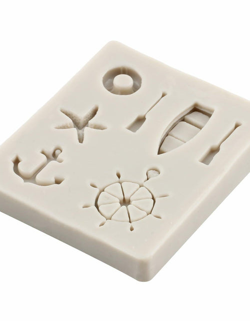 Load image into Gallery viewer, YANQINMS Silicone Rudder Anchor Sea Oar Fondant Mold for Cake Decorating
