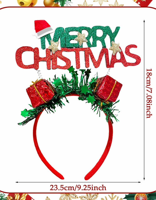 Load image into Gallery viewer, Pvoiue Christmas Headband Women Girls Holiday Hair Decoration Xmas Party
