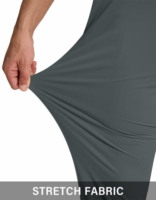 Load image into Gallery viewer, SERAMY Men's Golf Joggers Slim Fit Stretch Pants 5 Pockets Ink Gray Size XXL
