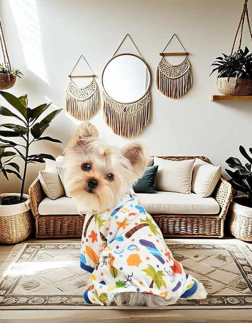 Load image into Gallery viewer, Dog Pajamas Small Chihuahua Yorkie Teacup Puppy Pjs Soft Pet Clothes Size 2XL
