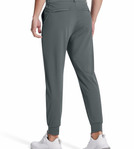 SERAMY Men's Golf Joggers Slim Fit Stretch Pants 5 Pockets Ink Gray Size XXL