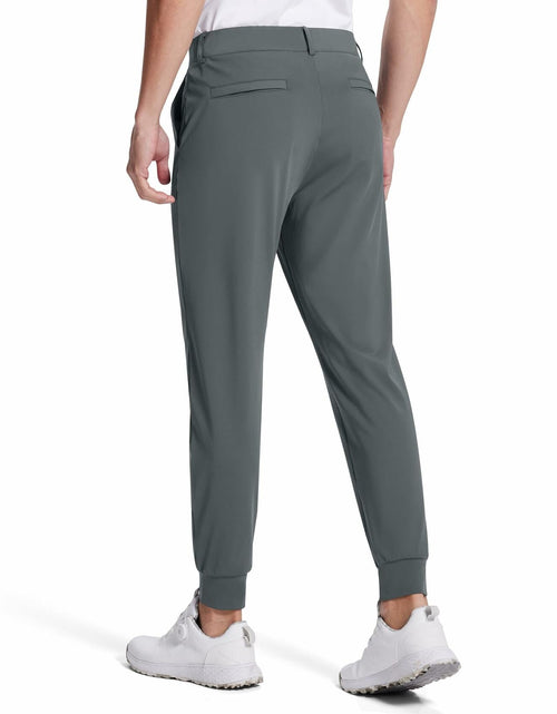 Load image into Gallery viewer, SERAMY Men's Golf Joggers Slim Fit Stretch Pants 5 Pockets Ink Gray Size XXL
