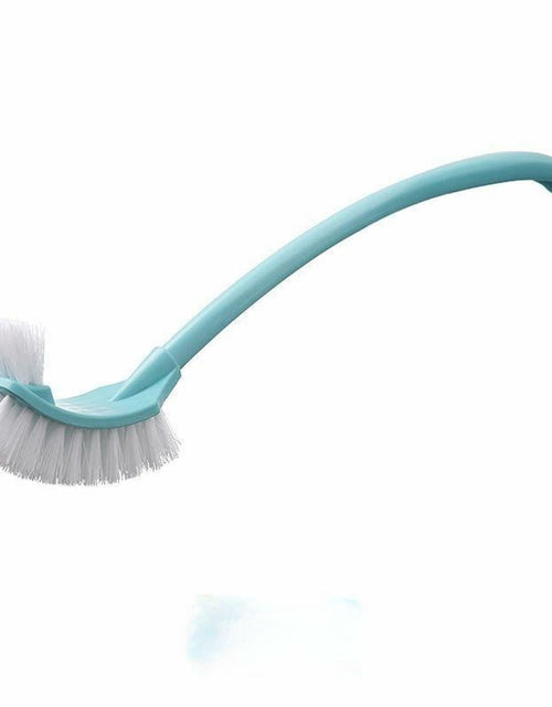 Load image into Gallery viewer, [Like New] Simple Toilet Brush Double Sided Clean Brush with Long Holder Green 1pc
