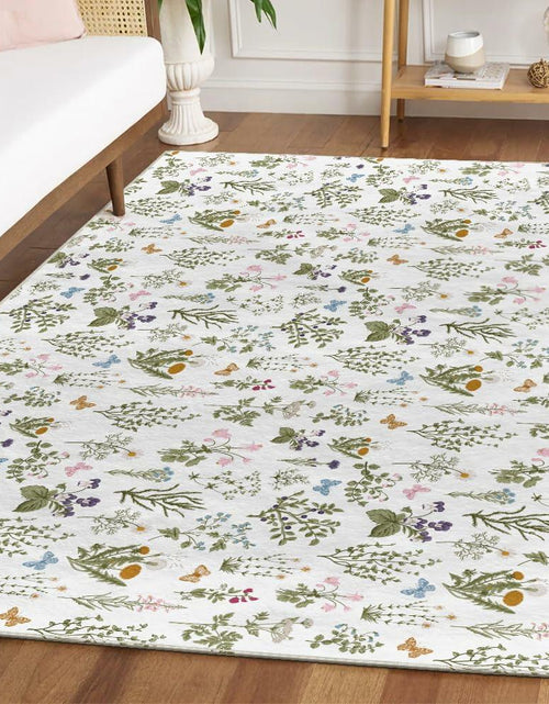Load image into Gallery viewer, Artoid Mode Wild Floral Antique Herbs Area Rug Home Decor 5x7 Feet
