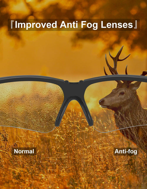 Load image into Gallery viewer, DAXISONN Shooting Safety Glasses Grey Anti Fog Tactical Ballistic Eyewear
