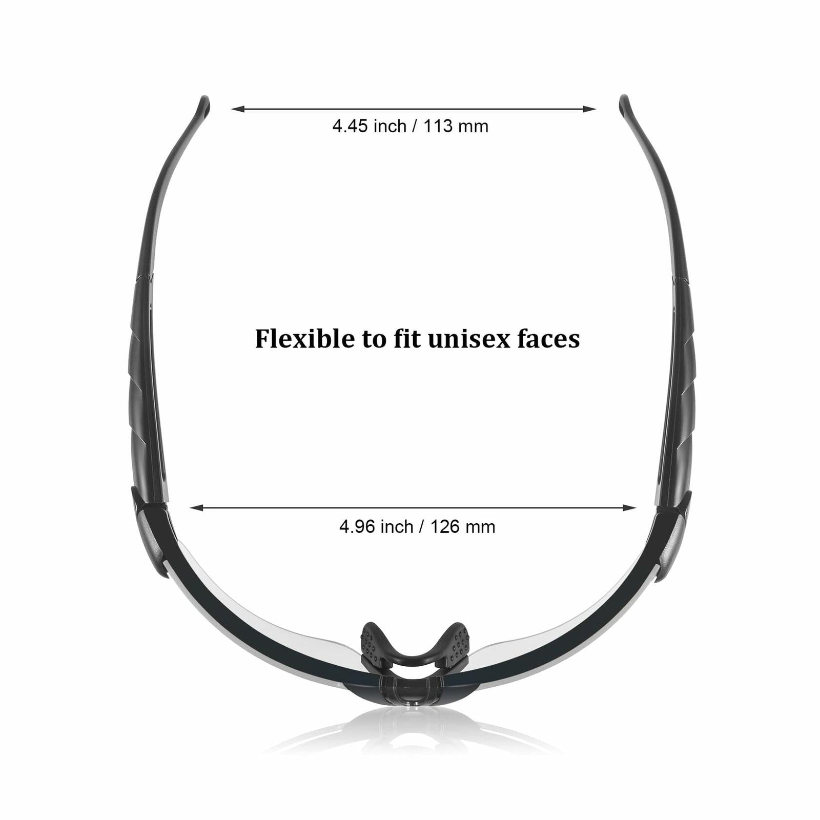DAXISONN Shooting Safety Glasses Grey Anti Fog Tactical Ballistic Eyewear
