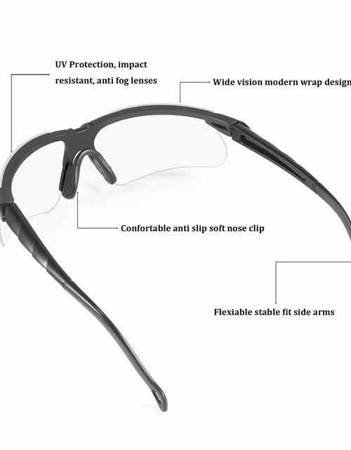 Load image into Gallery viewer, DAXISONN Shooting Safety Glasses Grey Anti Fog Tactical Ballistic Eyewear
