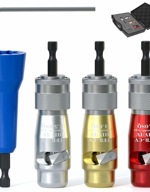 Load image into Gallery viewer, [Like New] Fivepears Electric Wire Stripper Set Adjustable 2.5 4.0 6.0 Square Aluminum
