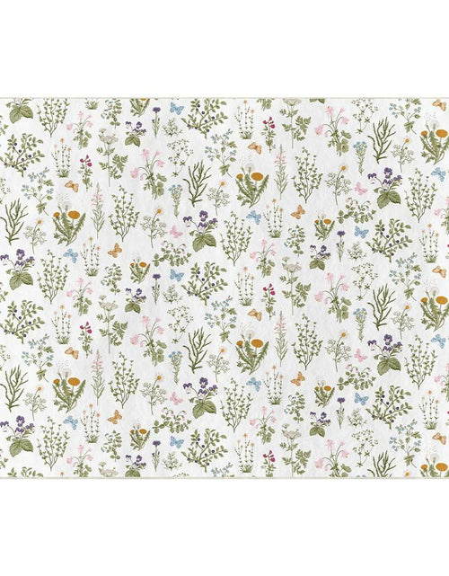 Load image into Gallery viewer, Artoid Mode Wild Floral Antique Herbs Area Rug Home Decor 5x7 Feet
