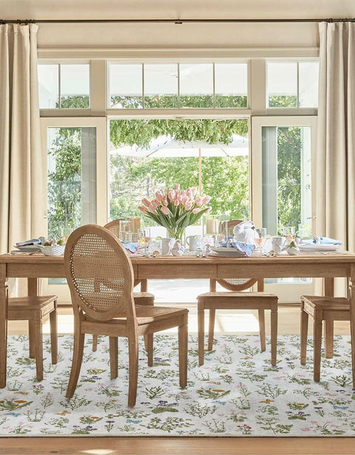 Load image into Gallery viewer, Artoid Mode Wild Floral Antique Herbs Area Rug Home Decor 5x7 Feet
