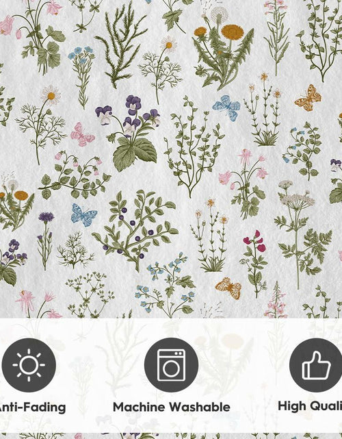 Load image into Gallery viewer, Artoid Mode Wild Floral Antique Herbs Area Rug Home Decor 5x7 Feet
