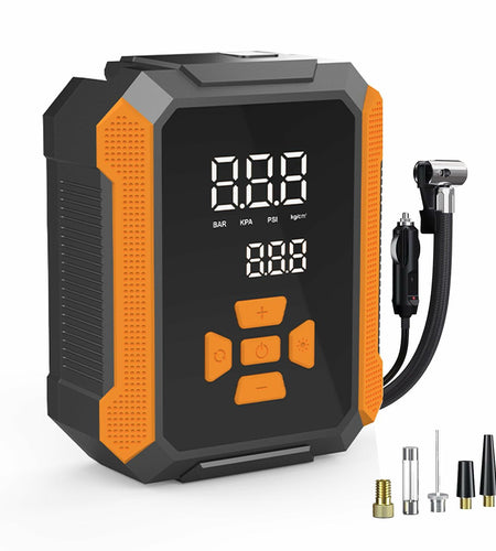 T&Jero Portable Air Compressor 150PSI Cordless Digital Pressure Gauge Pump