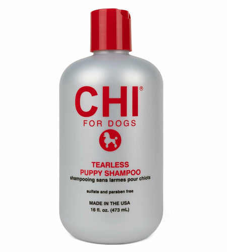 CHI for Dogs Tearless Puppy Shampoo Sulfate Paraben Free 16oz Gentle Wash